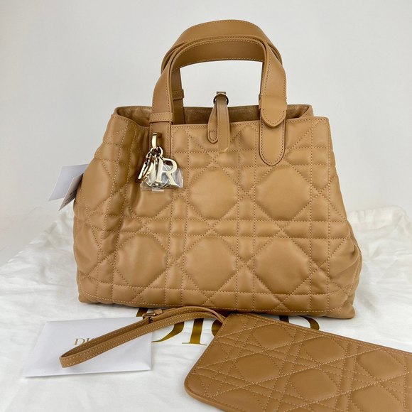 COPY - Christian Dior Toujours Handbag Calf Leather Tan - Picture 2 of 14